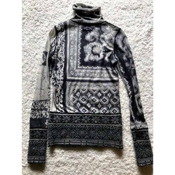 Women's Jean Paul Gaultier Vintage Turtle Neck Blouse - Picture 4 of 8